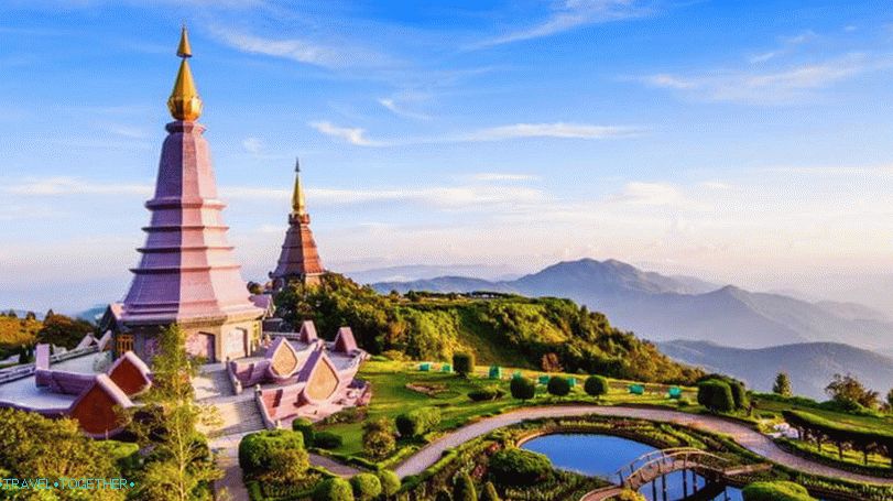 Zábava v Thajsku - národní park Doi Inthanon