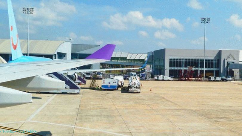 Letiště Krabi v Thajsku