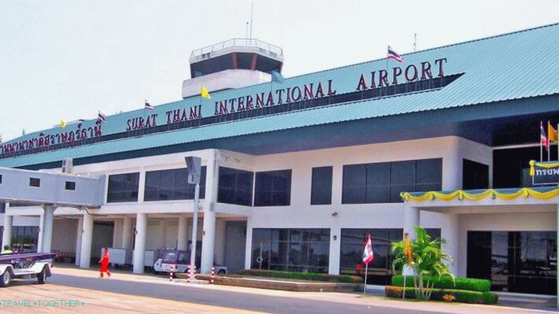 Letiště Suratthani v Thajsku