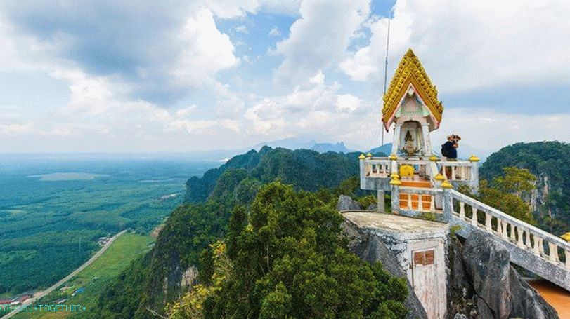 Vyhlídková trasa v provincii Krabi