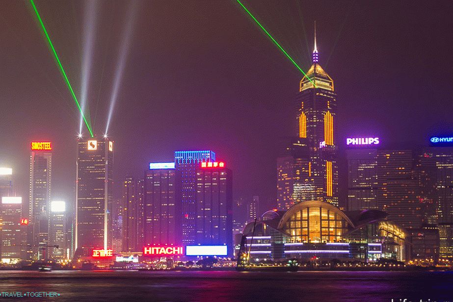 Laserová show v Hongkongu (5)