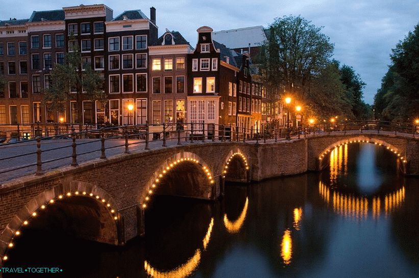 Mosty a kanály Amsterdamu