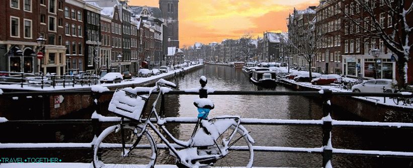 Zima v Amsterdamu