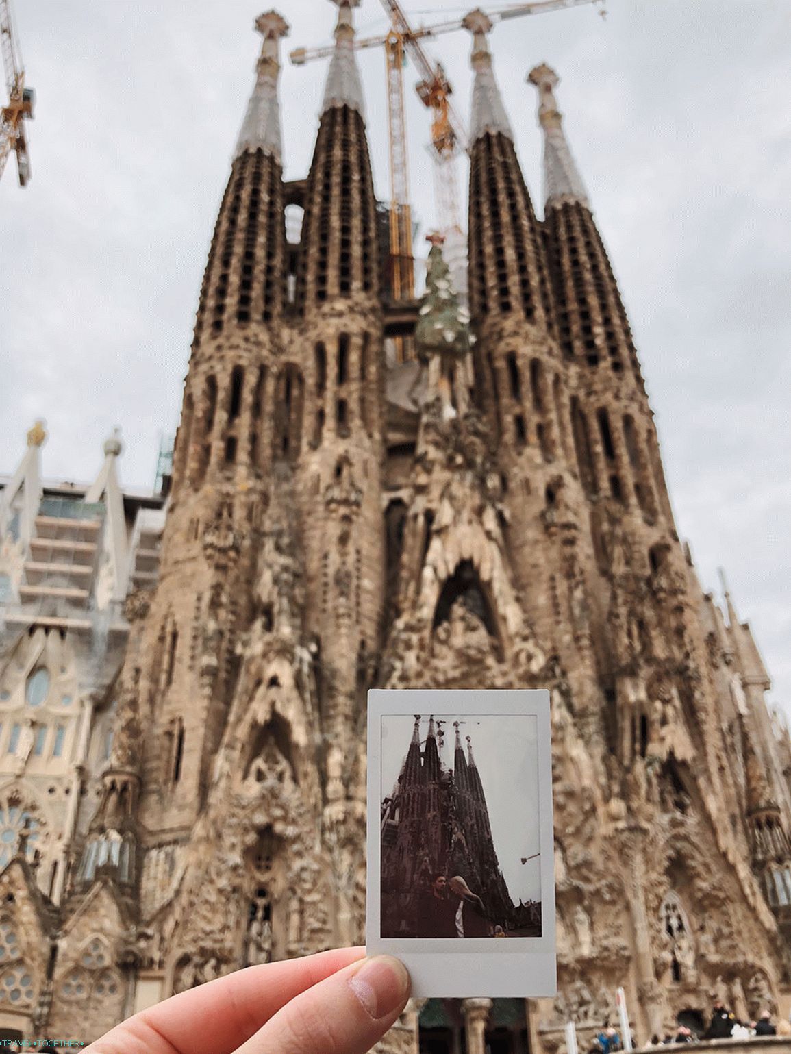 Barcelona - chrám Sagrada Familia
