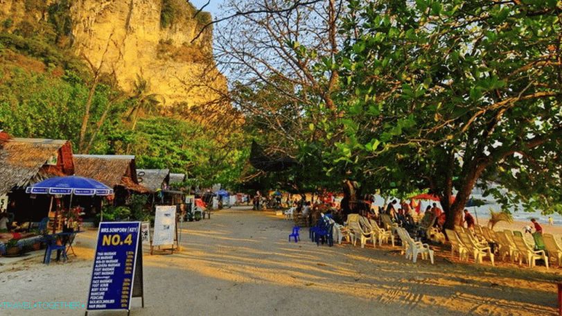Ao Nang beach area
