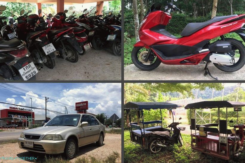 Půjčit kolo v Krabi - MotoKrabi