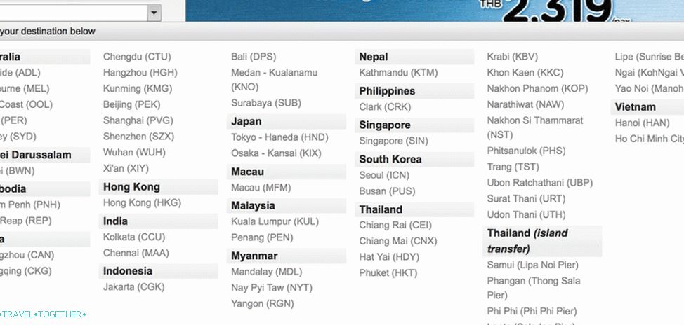 Kde letí AirAsia