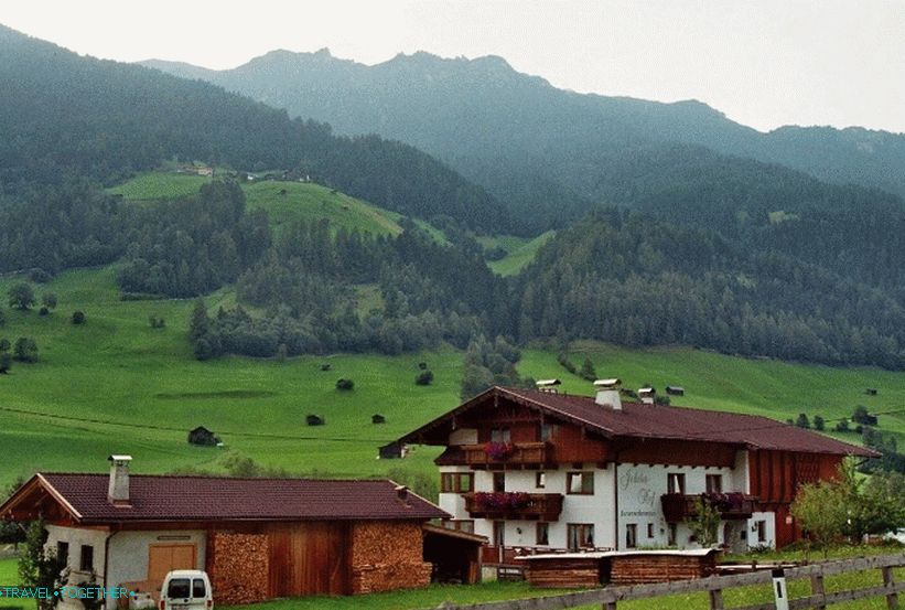 Rakouská venkovská krajina