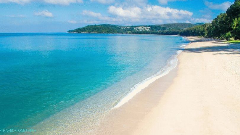 Bang Tao Beach v Phuketu