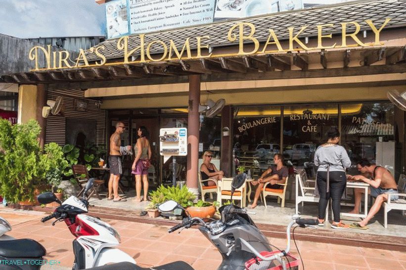 Nira's Home Bakery in Phangan