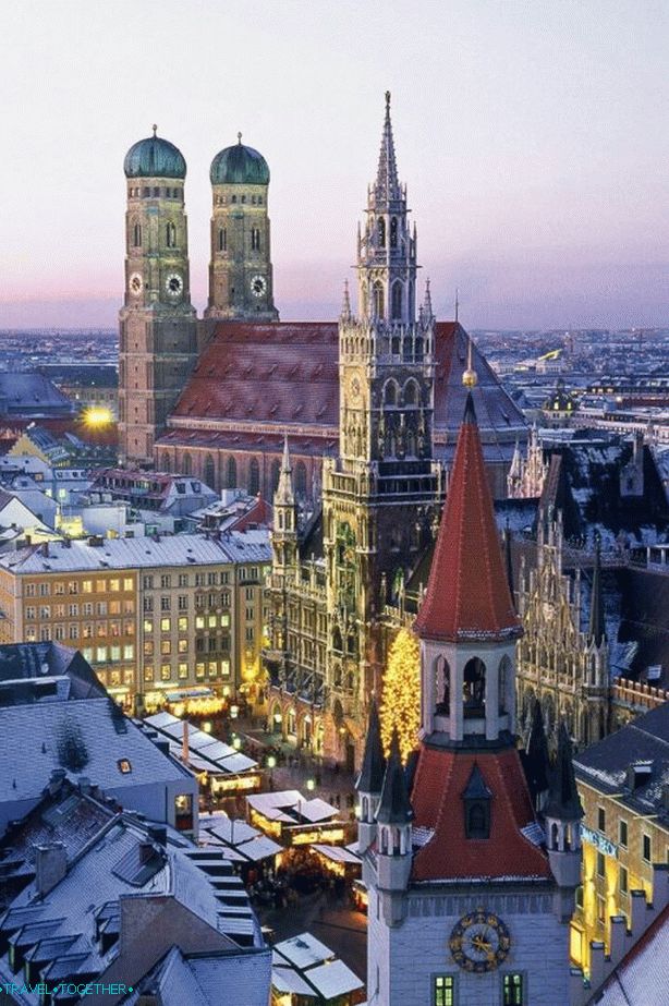 Mnichov - hlavní město Bavorska