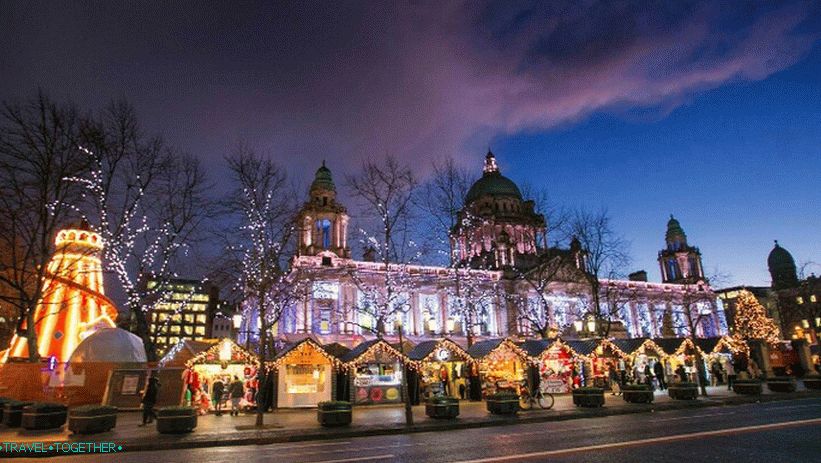 Belfast vánoční trh