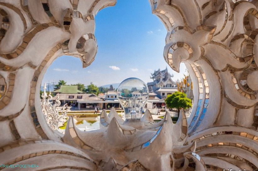 Bílý chrám Thajska (Wat Rong Khun) - krásná pohádka v těle
