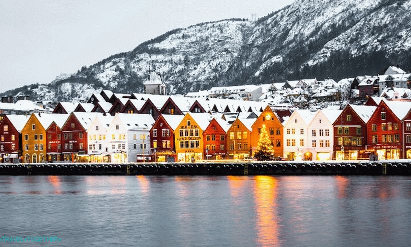 Bergen v zimě