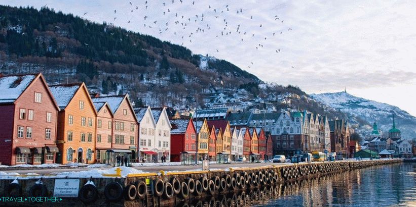 Bergen v zimě