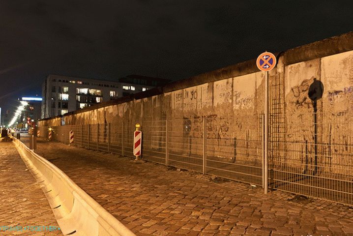 Berlínská zeď teď