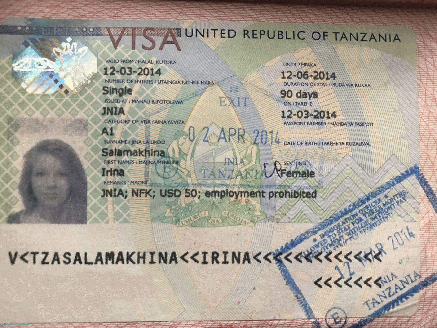 Zjednodušený vízový režim - Tanzanie