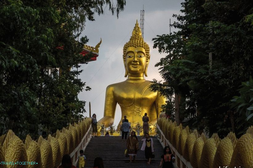 Chrám velkého Buddhy v Pattaya
