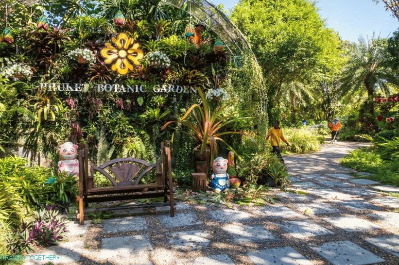 Botanická zahrada v Phuketu - pro milovníky rostlin a sebe sama