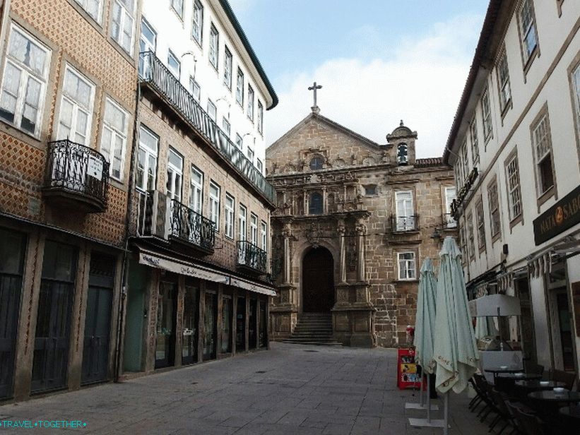 Stará ulice v Braze