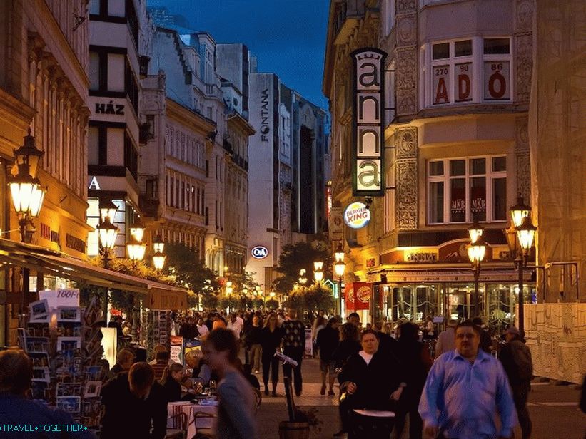 Vaci street