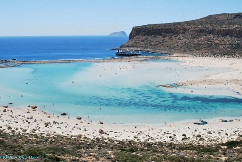 Balos Bay - nejkrásnější pláž na Krétě