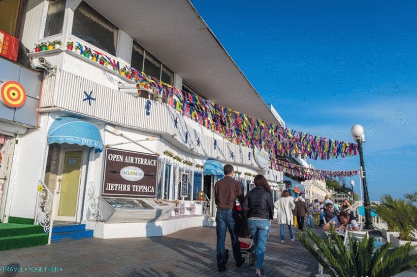 Cafe del Mar v Soči - kavárna, kam se chcete vrátit