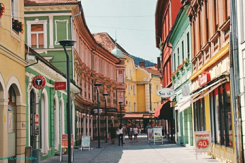 Na ulicích Celje