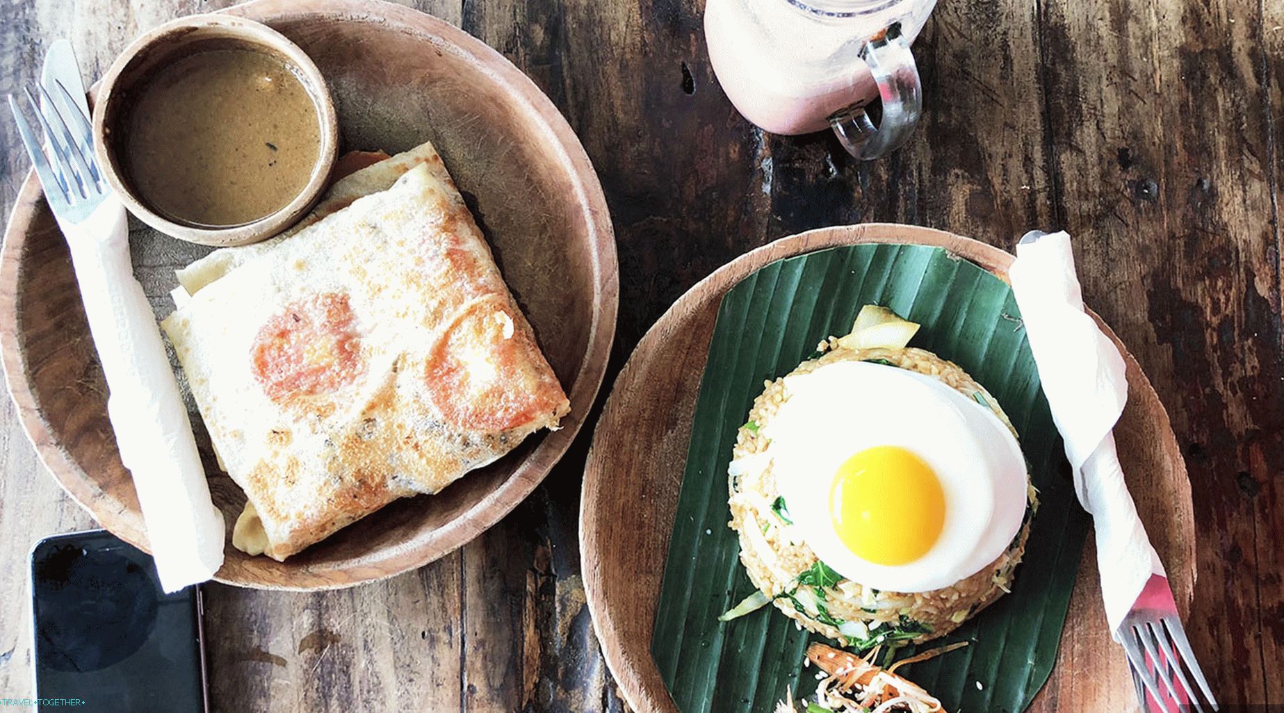Jídlo na Bali