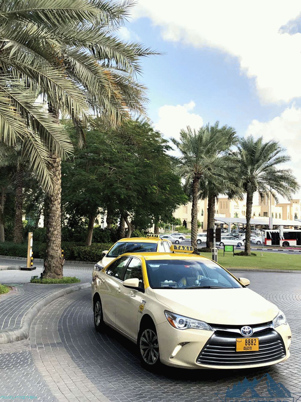 Taxi v Dubaji