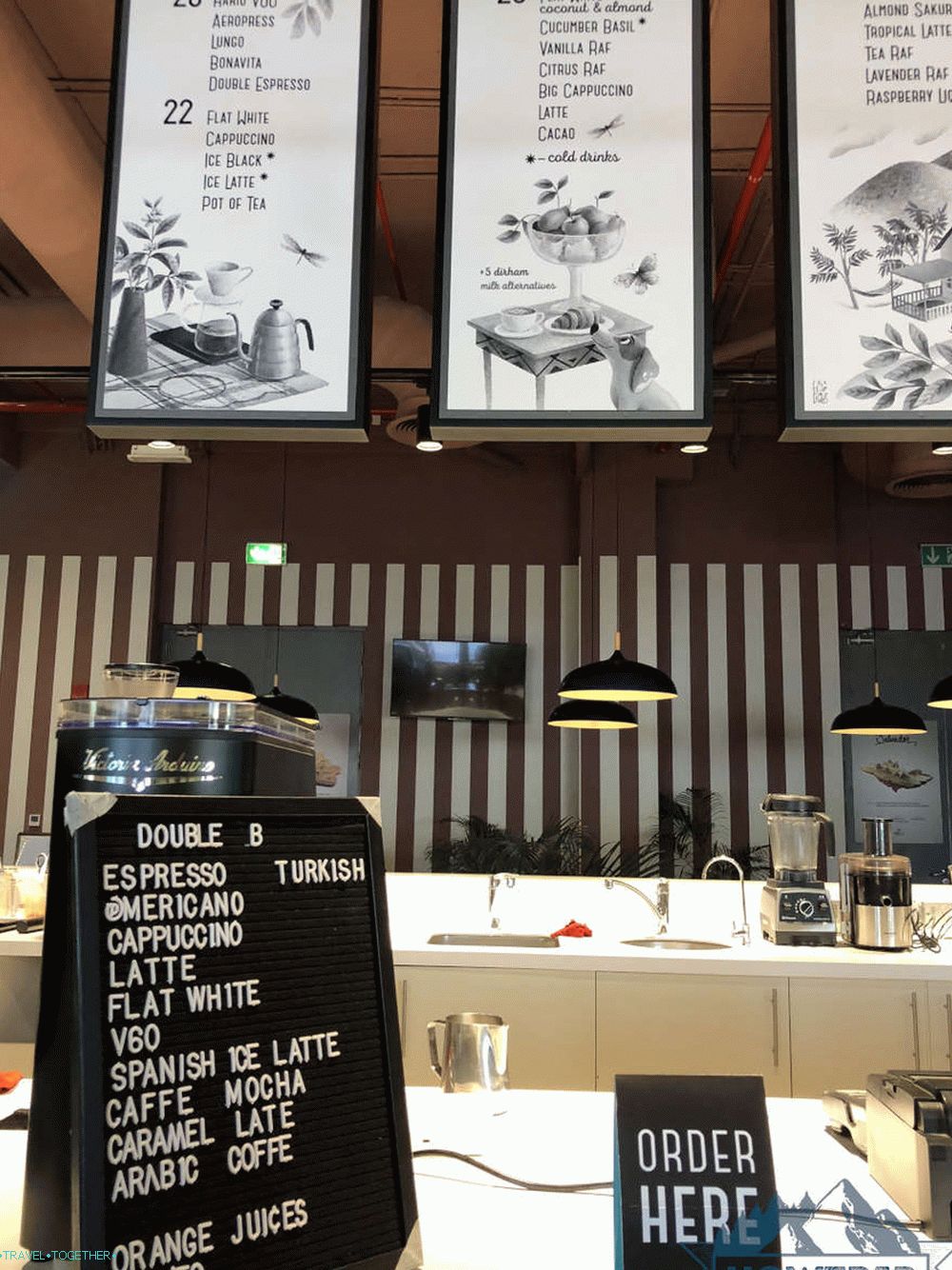 Double B cafe menu