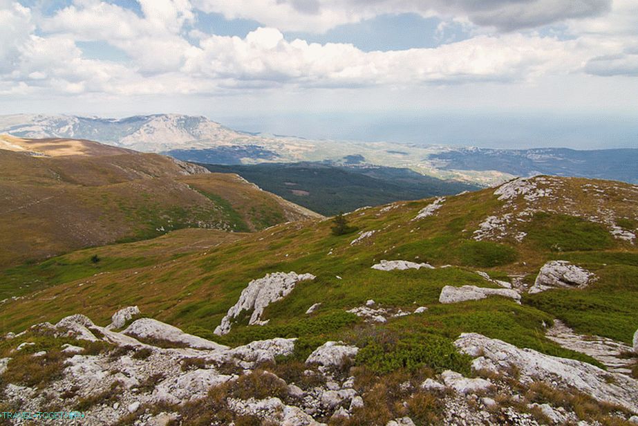 Chater Dag Yayla na cestě do Eklizi Burun
