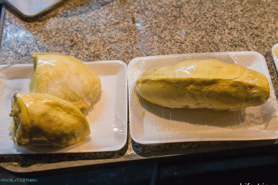 Jak uvnitř vypadá durian