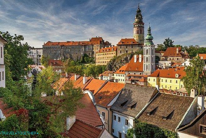 Hrad Český Krumlov nebo Krumlovský hrad