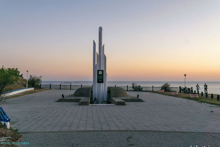 Památník mrtvých na admirála Nakhimova