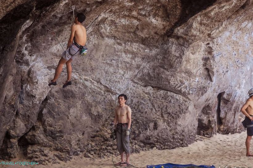 Lezení v Krabi