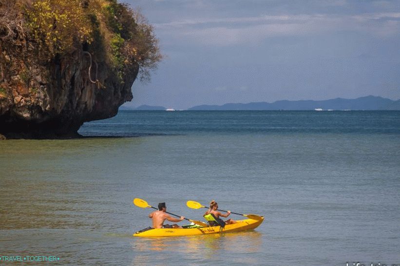 Kajaky v Krabi