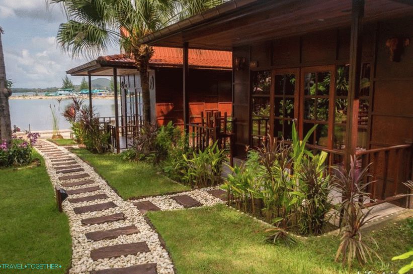 Cyana Beach Resort je dobrý hotel v Phanganu