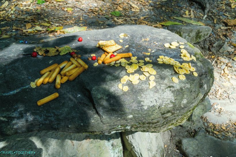 Dolmens v Krasnaya Polyana - orientační bod pro amatérky