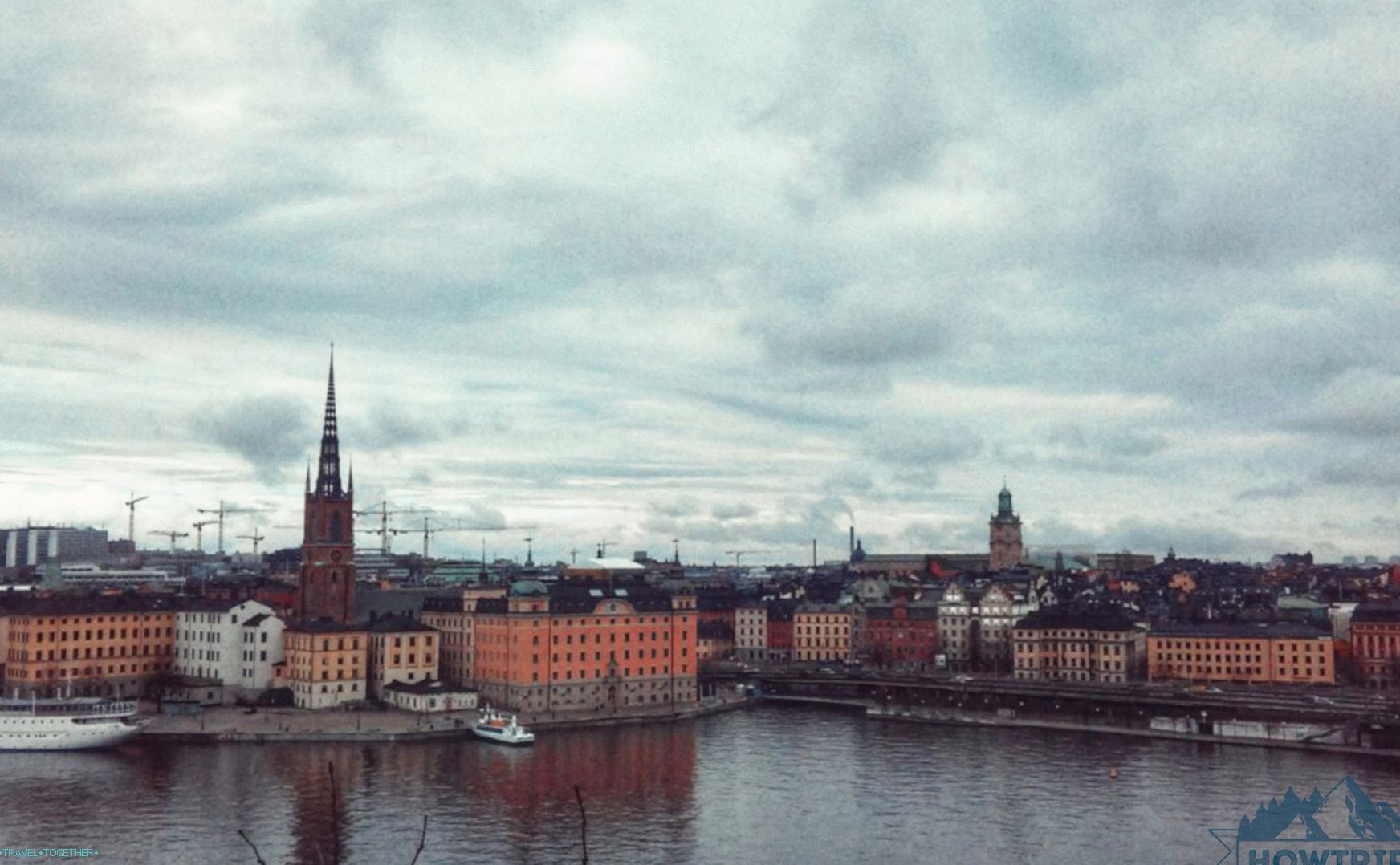 Stockholm city view