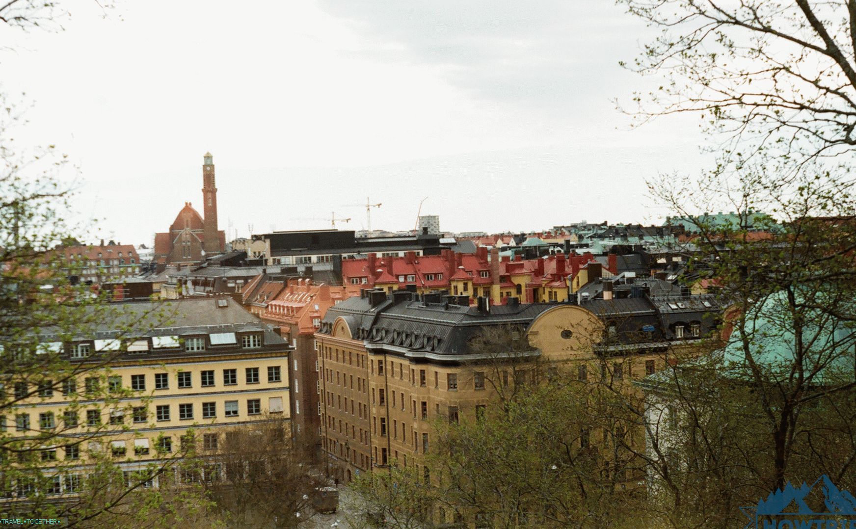 Pohled na Stockholm