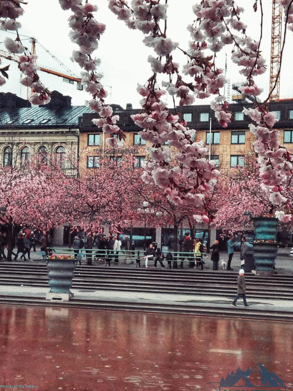 Stockholm na jaře