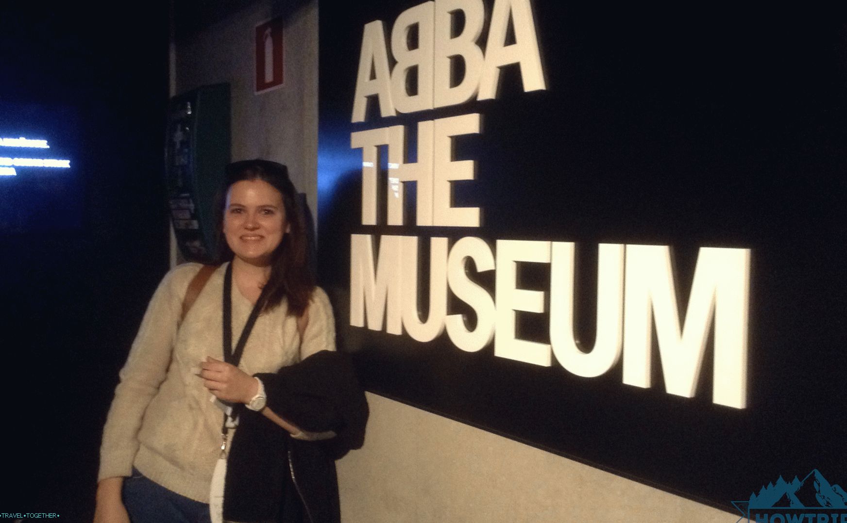 Vstup do muzea Abba