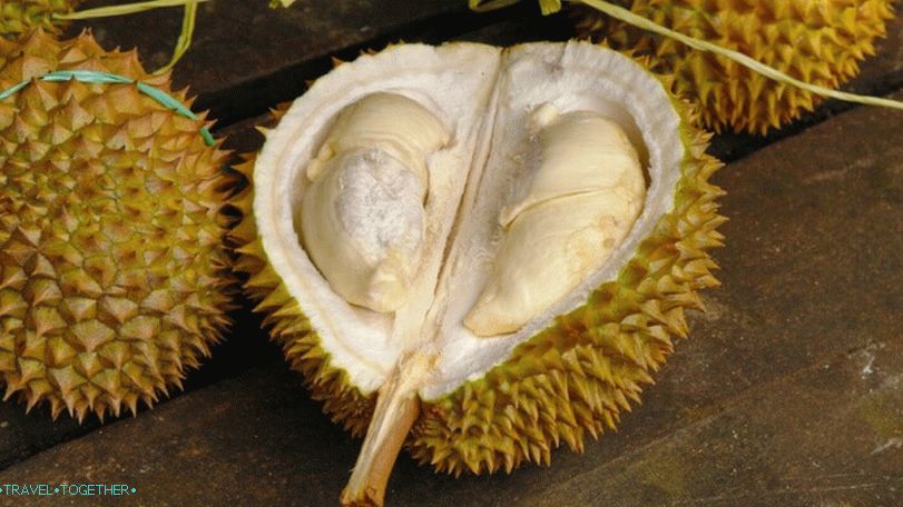 Thajské ovoce durian