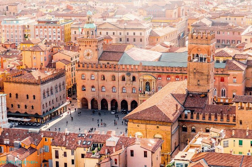 Bologna - hlavní město Emilia-Romagny