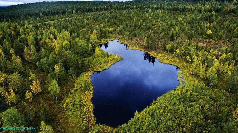 Lake in Finland