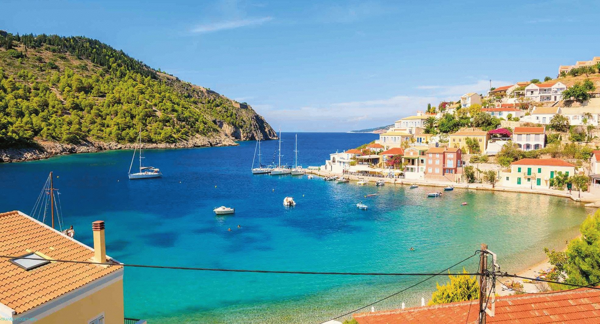Fiscardo - letovisko na ostrově Kefalonia