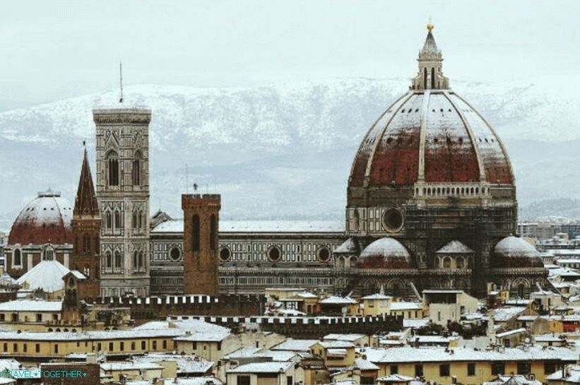 Zima ve Florencii