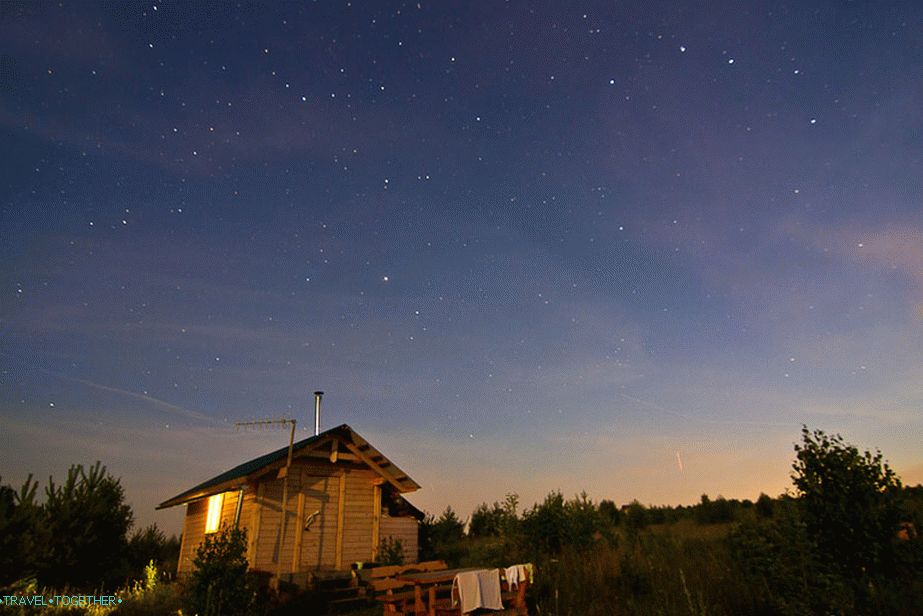 Settlement Glorious, Moscow region. ISO800, 11mm, f2.8, 30sec