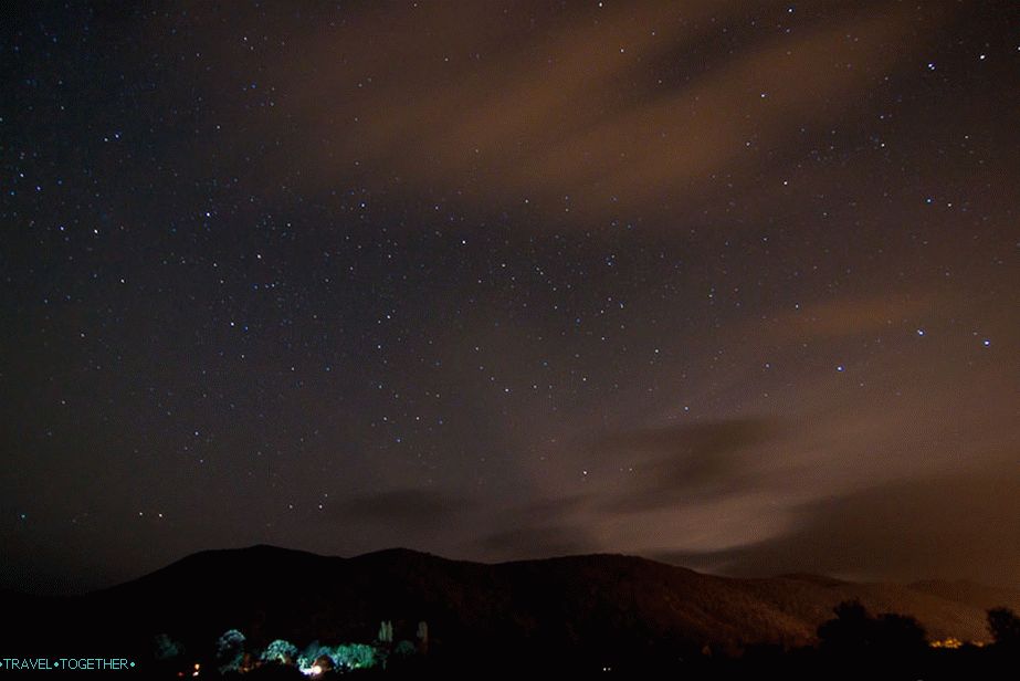 Vedle Krinitsy. ISO800, 11 mm, f2,8, 30 s.